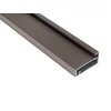 Kép 1/4 - ALUMÍNIUM KERETPROFIL FA03 45x21x4100 mm INOX