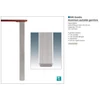 Kép 2/2 - ASZTALLÁB 64670A004RG QUADRA SZÖGLETES 700mm×60mm×60mm áll.+10mm ALUMÍNIUM