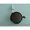 Kép 1/2 - BELTÉRI BÚTORGÖRGŐ 9609 FÉKEZŐS HÜVELYES 50mm  40kg FEKETE
