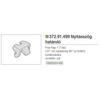 Kép 2/2 - HAFELE FELNYÍLÓ 372.91.499 FREE FLAP 1.7 NYITÁSSZÖG HATÁROLÓ SZÜRKE