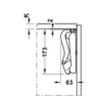 Kép 5/7 - HAFELE FELNYÍLÓ 372.27.704 FREE SPACE "F" FELNYÍLÓ VASALAT