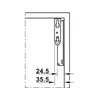 Kép 7/7 - HAFELE FELNYÍLÓ 372.27.704 FREE SPACE "F" FELNYÍLÓ VASALAT