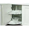 Kép 1/2 - KCM760TF FÉLKÖR KOSÁR GARNITÚRA BELSŐ FÉMRÁCS 768×645/720×473mm KRÓM-FEHÉR