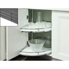 Kép 1/2 - KCM760TF FÉLKÖR KOSÁR GARNITÚRA BELSŐ FÉMRÁCS 768×645/720×473mm ANTRACIT