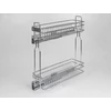Kép 1/2 - HFR200 OLDALLAPRA SZERELHETŐ BELSŐ FÉMRÁCS 151x545x468mm KRÓM