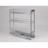 Kép 1/2 - 24272.200 FENÉKLAPRA SZERELHETŐ BELSŐ FÉMRÁCS 3 RÉSZES KIHÚZHATÓ POLC 145x510x475mm KRÓM