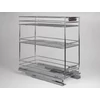 Kép 1/2 - 24272.300 FENÉKLAPRA SZERELHETŐ 3 RÉSZES KIHÚZHATÓ POLC BELSŐ FÉMRÁCS 245x510x475mm KRÓM