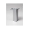 Kép 1/2 - MŰANYAG DESIGN LÁB ART727/R H=120mm ALUMÍNIUM