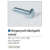 Kép 2/2 - MŰANYAG DESIGN LÁB LÁBRÖGZÍTŐ CSAVAR M8×35 mm HORGANYZOTT