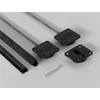 Kép 1/2 - TOLÓAJTÓ BÚTORLAPHOZ 0016/100 ELLENHÚZÓ VASALAT 2240MM FEKETE