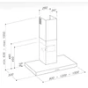 Kép 2/2 - SL-31 60cm inox fali páraelszívó