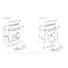 Kép 2/2 - S-DD2/L EM 58cm motor nélkül inox pultba építhető páraelszívó