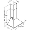 Kép 2/2 - OMEGA 900 WH/L fehér fali páraelszívó