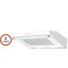Kép 1/2 - P-3260 WH/L fehér (2 motoros) páraelszívó