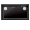 Kép 1/2 - GC-DUAL 75 XGBK/D fekete üveg bútorba építhető páraelszívó