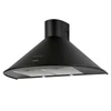 Kép 1/2 - Q-7790 BK/L fekete LED fekete fali páraelszívó