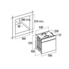 Kép 2/2 - CATA MD-7010 WH fehér üveg 11 funkciós sütő 60 cm