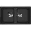 Kép 1/4 - Life 450 G40 Nero gránit mosogatótálca