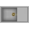 Kép 1/3 - Kerámia mosogató Sintesi 410, K97 Light Grey