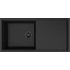 Kép 1/3 - Kerámia mosogató Sintesi 480, K86 Black