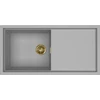 Kép 1/3 - Kerámia mosogató Sintesi 480, K97 Light Grey
