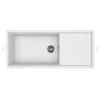 Kép 1/3 - Kerámia mosogató Sintesi 510, K96 White