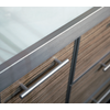 Kép 3/4 - ALUMÍNIUM KERETPROFIL FA01 19,5x21x4100 mm INOX