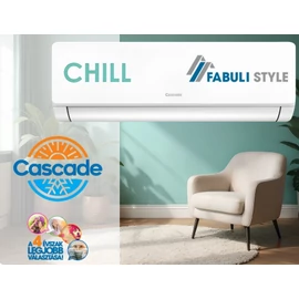 CASCADE CHILL CWH12CH Oldalfali split klíma szett 3,4 kW