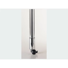 ASZTALLÁB 613 FÉKEZŐGÖRGŐS 655mm ÁTM: 60mm KRÓM