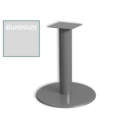 BISZTRÓ ASZTALLÁB MFMT01.FH CSÖ:80mm, LAP:250X250, TALP:50 ALUMÍNIUM