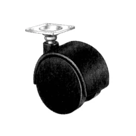 BELTÉRI BÚTORGÖRGŐ 9615 TALPAS 40mm  30kg FEKETE
