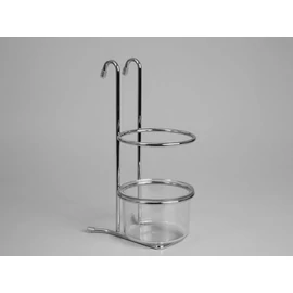 VLA9835C FAKANÁLTARTÓ 140x270x220 mm KRÓM KÜLSŐ FÉMRÁCS