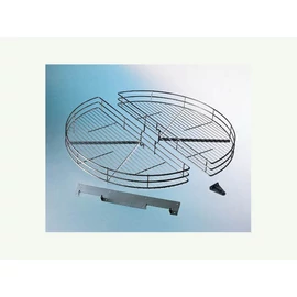 KCM660 FÉLKÖR KOSÁR GARNITÚRA BELSŐ FÉMRÁCS  660×127×340 mm KRÓM