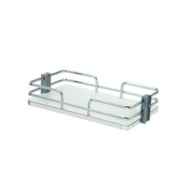 CC45AS FÉMKOSÁR BELSŐ FÉMRÁCS 396×93×410mm KRÓM-FEHÉR