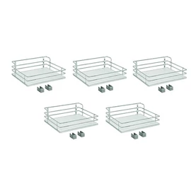 BELSŐ FÉMRÁCS CEM60CM5OMB KOSÁRKÉSZLET . KRÓM-FEHÉR