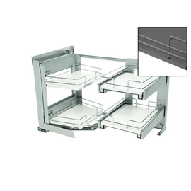 SMACE45SX BALOS SAROKSZEKRÉNYBE SZERELHETŐ BELSŐ FÉMRÁCS 845x568x489mm ANTRACIT