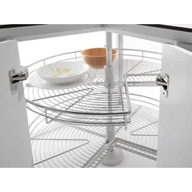 828B/820 SAROKSZEKRÉNYBE SZERELHETŐ 3/4-ES FORGÓTÁNYÉR 820mm KRÓM BELSŐ FÉMRÁCS