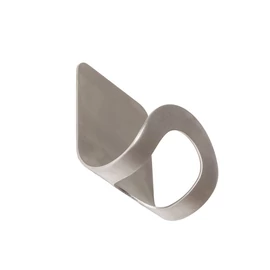 FÜRDŐSZOBAI KIEGÉSZÍTŐ ÖNTAPADÓS SZIMPLA AKASZTÓ 55x75x40 MM SZÁLCSISZOLT