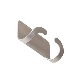 FÜRDŐSZOBAI KIEGÉSZÍTŐ ÖNTAPADÓS DUPLA AKASZTÓ 100x75x40 MM SZÁLCSISZOLT