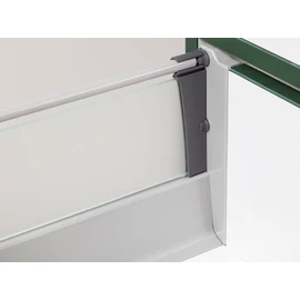 FDS DUPLAFALÚ FÉM FIÓKOLDAL FDS-DF URH HÁTSÓ ÜVEGRÖGZÍTŐ . SZÜRKE