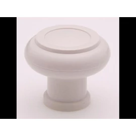 Fehér műanyag bútorgomb