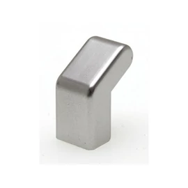 Matt króm műanyag bútorgomb