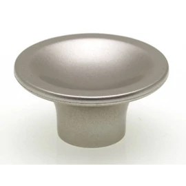 Matt nikkel műanyag bútorgomb