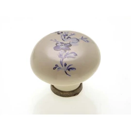 Kék virág - Antikolt bronz