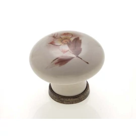 Barna virág - Antikolt bronz