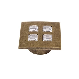 Kristály bútorgomb