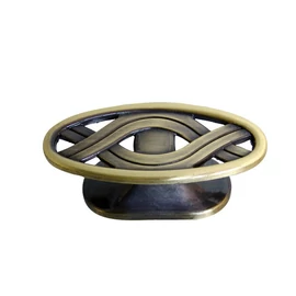 Rusztikus konyhabútor fogantyú fényes antikolt bronz 