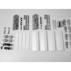 TOLÓAJTÓ BÚTORLAPHOZ 100 SILENT GLASS SZETT 80 kg ALUMÍNIUM