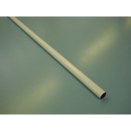 VÁLLFATARTÓ RÚD KÖR ALAKÚ 1000x25/0,7 mm FEHÉR