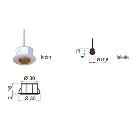 SIMPLY szenzor 250W, 230V FEKETE